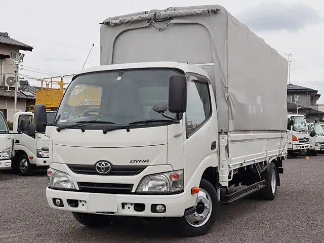 トヨタ ダイナ 小型 ウイング 幌ウイング TKG-XZC655の中古トラック画像1