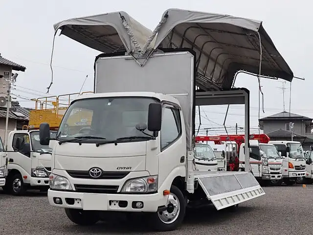 トヨタ ダイナ 小型 ウイング 幌ウイング TKG-XZC655の中古トラック画像5