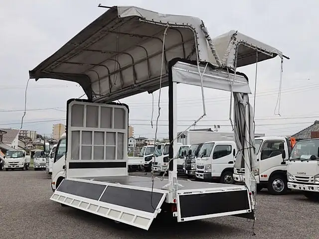 トヨタ ダイナ 小型 ウイング 幌ウイング TKG-XZC655の中古トラック画像6