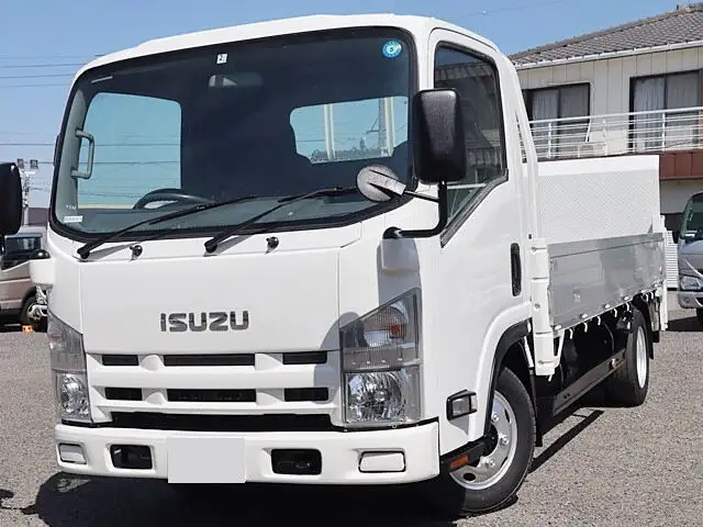 いすゞ エルフ 小型 平ボディ パワーゲート アルミブロック の中古トラック【車両No.141527】