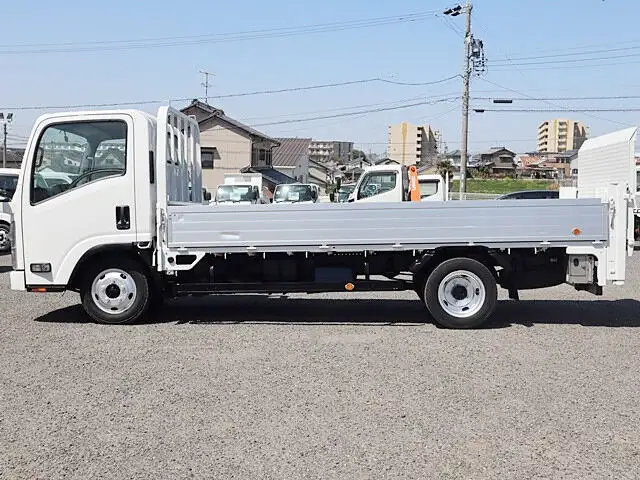 いすゞ エルフ 小型 平ボディ パワーゲート アルミブロックの中古トラック画像6