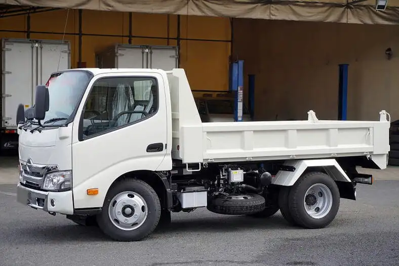 日野 デュトロ 小型 ダンプ ローダー 強化の中古トラック画像1