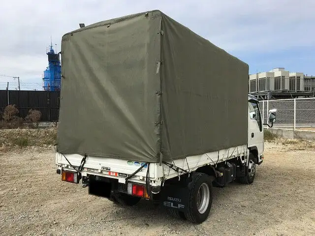 いすゞ エルフ 小型 平ボディ 幌 SKG-NJR85Aの中古トラック画像2