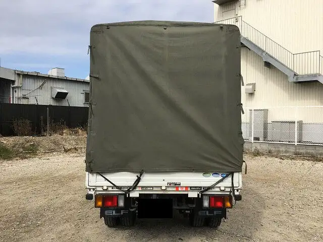 いすゞ エルフ 小型 平ボディ 幌 SKG-NJR85Aの中古トラック画像3