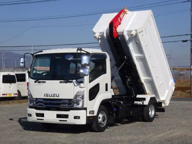 いすゞ フォワード 中型/増トン アームロール コンテナ付き ツインホイストの中古トラック画像1