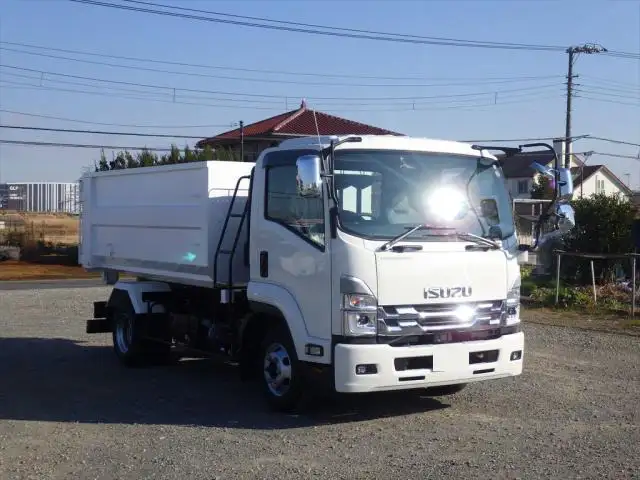いすゞ フォワード 中型/増トン アームロール コンテナ付き ツインホイストの中古トラック画像2