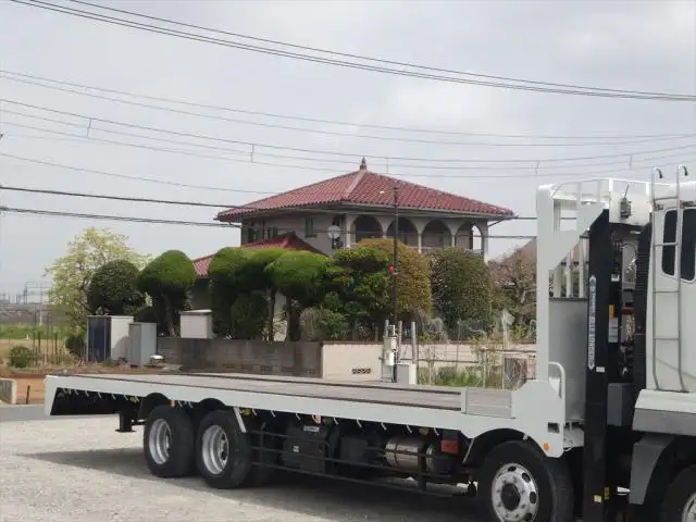 三菱 スーパーグレート 大型 車両重機運搬 ウインチ エアサスの中古トラック画像3