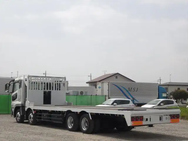三菱 スーパーグレート 大型 車両重機運搬 ウインチ エアサスの中古トラック画像5