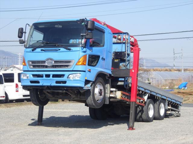 日野 レンジャー 中型/増トン 車両重機運搬 セルフローダー ADG-GK8JNWA