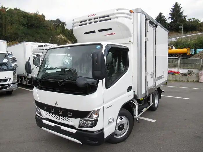 三菱 キャンター 小型 冷凍冷蔵 低温 床アルミ の中古トラック【車両No.141262】