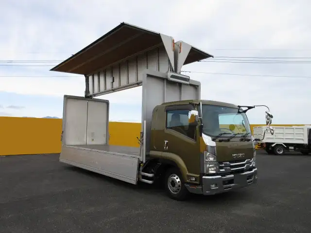 いすゞ フォワード 中型/増トン ウイング パワーゲート エアサスの中古トラック画像3