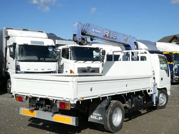 いすゞ エルフ 小型 クレーン付 4段 ラジコンの中古トラック画像5