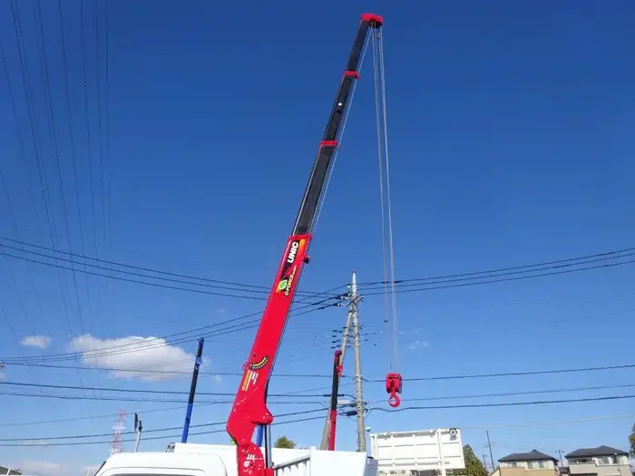 三菱 キャンター 小型 クレーン付 4段 ラジコンの中古トラック画像12