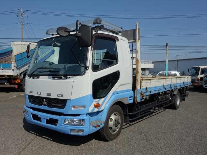 三菱 ファイター 中型 平ボディ TKG-FK61F H27｜画像1