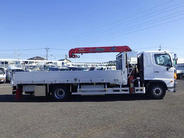 日野 レンジャー 中型/増トン クレーン付 アルミブロック エアサスの中古トラック画像2