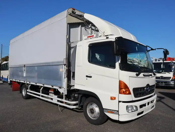 日野 レンジャー 中型/増トン ウイング 幌ウイング ベッドの中古トラック画像2