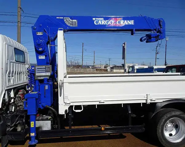 日野 デュトロ 小型 クレーン付 標準ロング TKG-XZU695M の中古