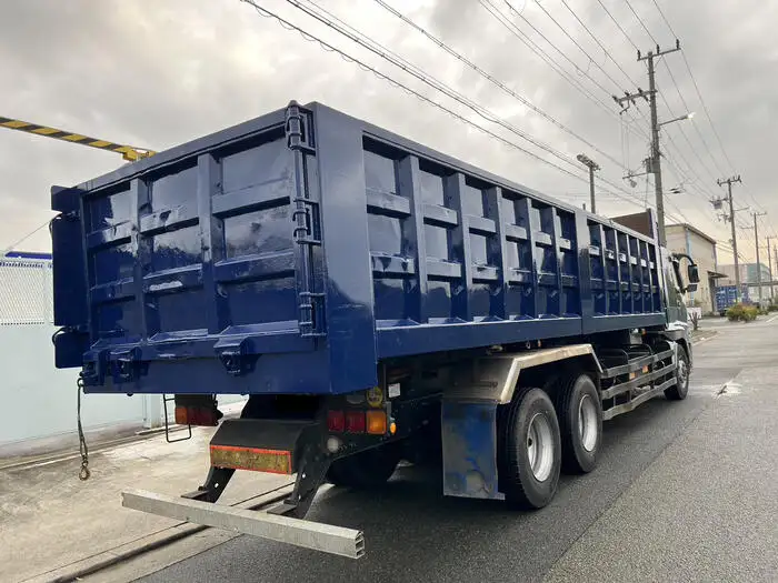 三菱 スーパーグレート 大型 ダンプ 土砂禁 ベッドの中古トラック画像2