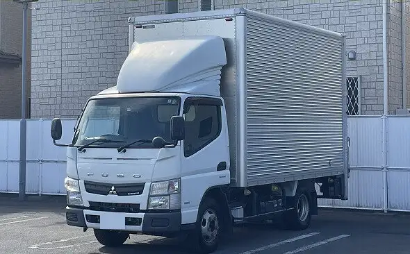 三菱 キャンター 小型 アルミバン パワーゲート TKG-FGA20 の中古トラック【車両No.141680】