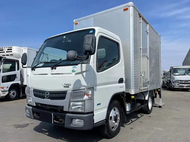 日産 アトラス 小型 アルミバン パワーゲート サイドドアの中古トラック画像1
