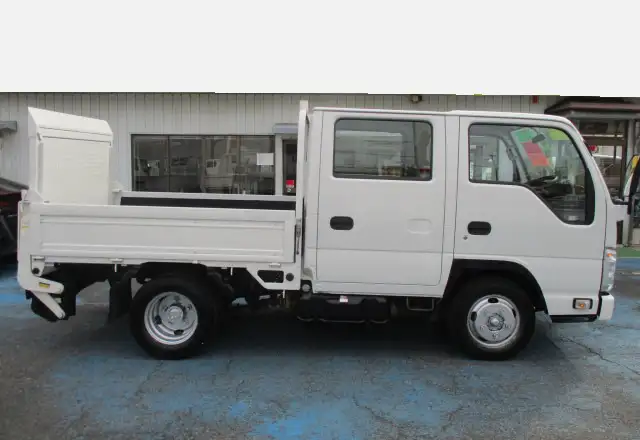 いすゞ エルフ 小型 平ボディ Wキャブ パワーゲートの中古トラック画像4