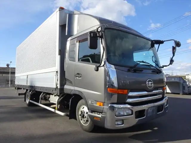 日産UD コンドル 中型/増トン ウイング エアサス ベッドの中古トラック画像3