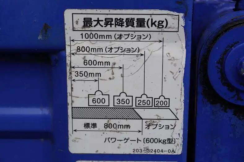 いすゞ エルフ 小型 平ボディ パワーゲート 床鉄板の中古トラック画像6