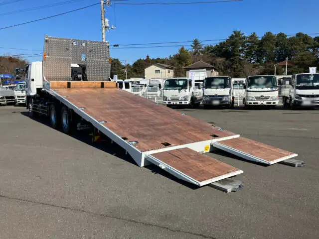 三菱 ファイター 中型/増トン 車両重機運搬 ラジコン ウインチの中古トラック画像4