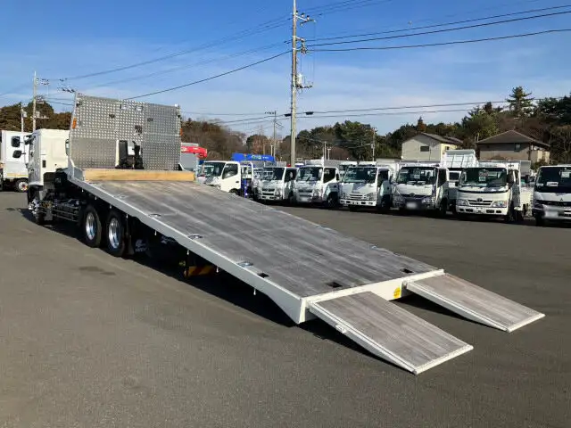 日野 レンジャー 中型/増トン 車両重機運搬 ウインチ ベッドの中古トラック画像4