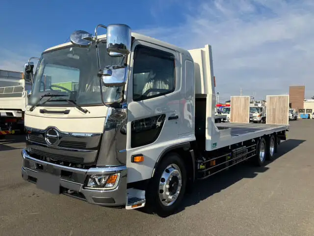 日野 レンジャー 中型/増トン 車両重機運搬 ウインチ ベッドの中古トラック画像1