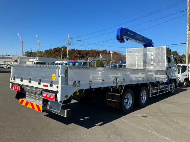 三菱 ファイター 中型/増トン クレーン付 アルミブロック 4段の中古トラック画像2