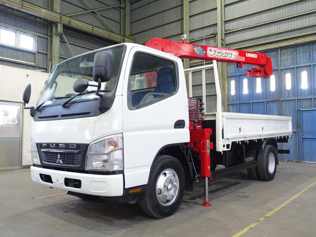 三菱 キャンター 小型 クレーン付 標準ロング PA-FE73DEN