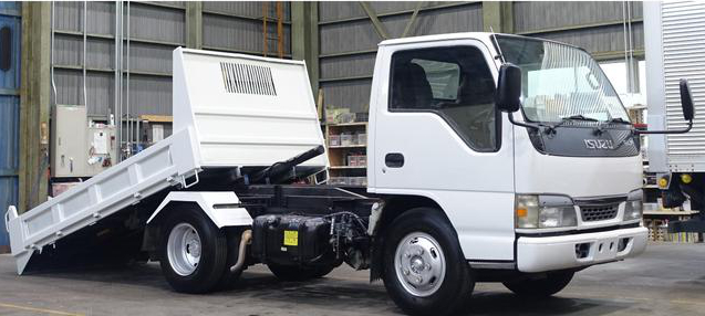 いすゞ エルフ 小型 ダンプ 10尺 KR-NKR81EP
