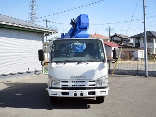いすゞ エルフ 小型 高所・建柱車 高所作業車 BKG-NKR85Nの中古トラック画像2