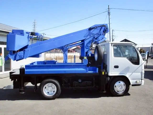 いすゞ エルフ 小型 高所・建柱車 高所作業車 BKG-NKR85Nの中古トラック画像3