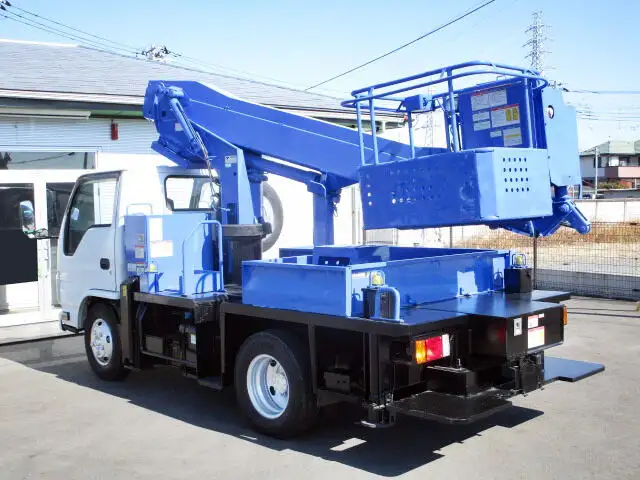 いすゞ エルフ 小型 高所・建柱車 高所作業車 BKG-NKR85Nの中古トラック画像5