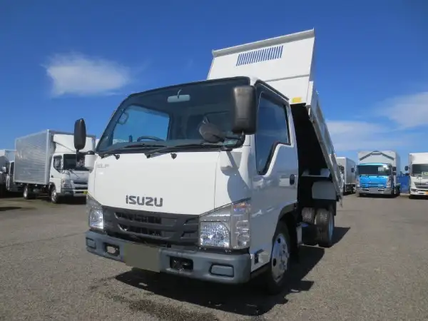 いすゞ エルフ 小型 ダンプ 強化 コボレーンの中古トラック画像1