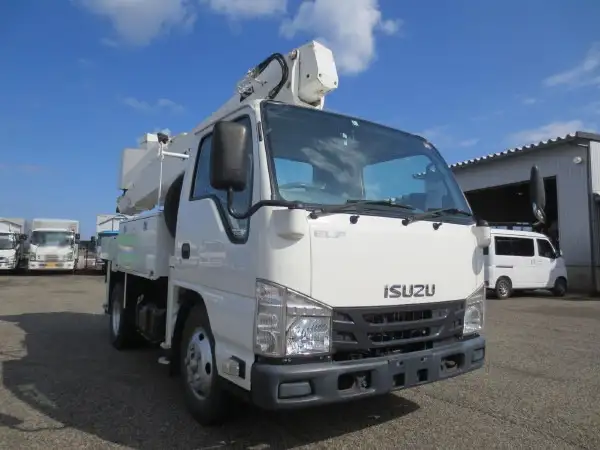 いすゞ エルフ 小型 高所・建柱車 高所作業車 電工仕様の中古トラック画像4