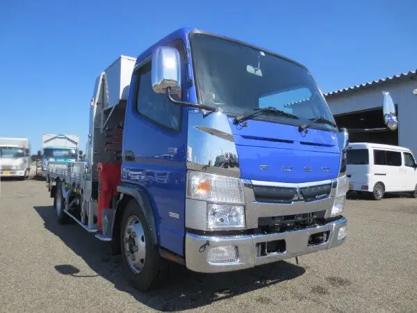 三菱 キャンター 小型 クレーン付 3段 フックインの中古トラック画像4