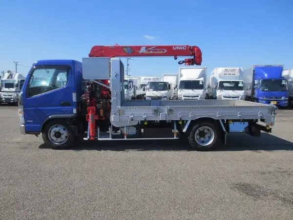 三菱 キャンター 小型 クレーン付 3段 フックインの中古トラック画像9