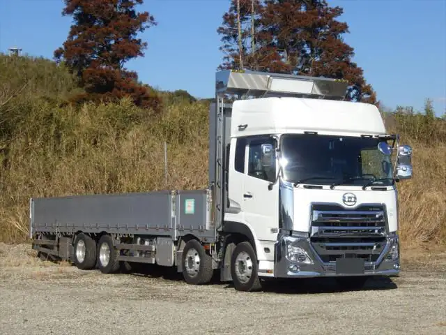 日産UD ビッグサム 大型 平ボディ ハイルーフ アルミブロックの中古トラック画像2