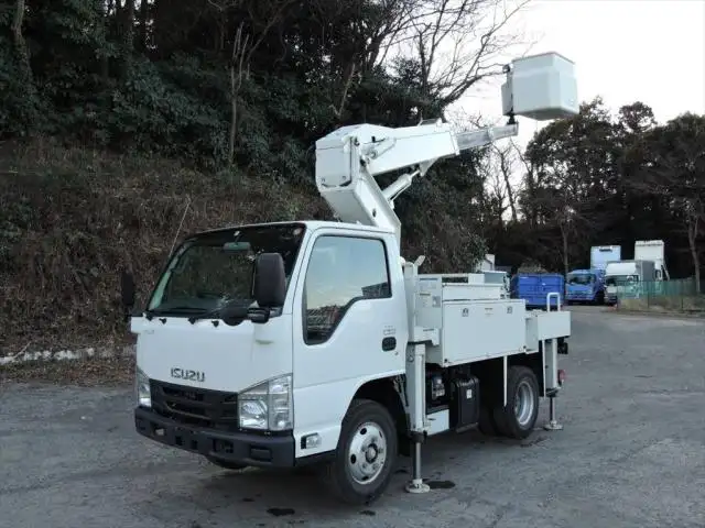 いすゞ エルフ 小型 高所・建柱車 高所作業車 TPG-NKR85ANの中古トラック画像1