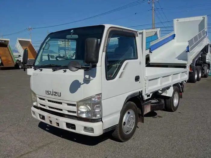 いすゞ エルフ 小型 ダンプ 強化 BDG-NKS85ANの中古トラック画像1