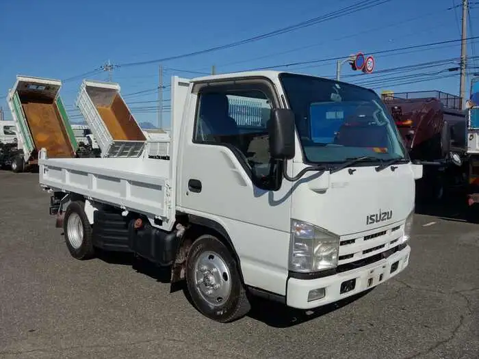 いすゞ エルフ 小型 ダンプ 強化 BDG-NKS85ANの中古トラック画像2
