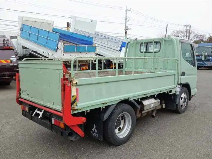 三菱 キャンター 小型 平ボディ パワーゲート 床鉄板の中古トラック画像3