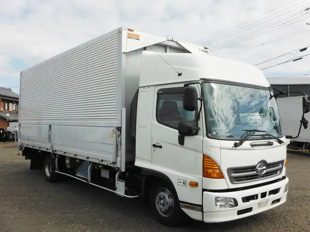 日野 レンジャー 中型/増トン ウイング パワーゲート ベッドの中古トラック画像2