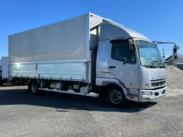 三菱 ファイター 中型/増トン ウイング ベッド PDG-FK61Fの中古トラック画像3