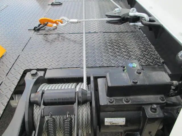 三菱 キャンター 小型 車両重機運搬 ラジコン ウインチの中古トラック画像12