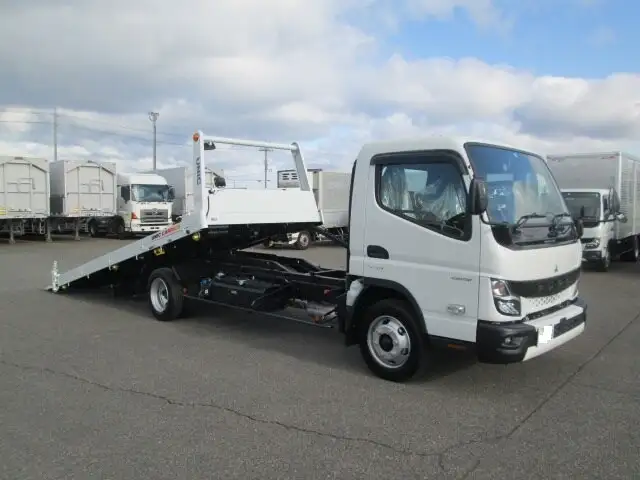 三菱 キャンター 小型 車両重機運搬 ラジコン ウインチの中古トラック画像8