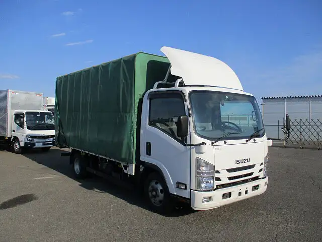 いすゞ エルフ 小型 平ボディ 幌 TRG-NPR85ARの中古トラック画像8
